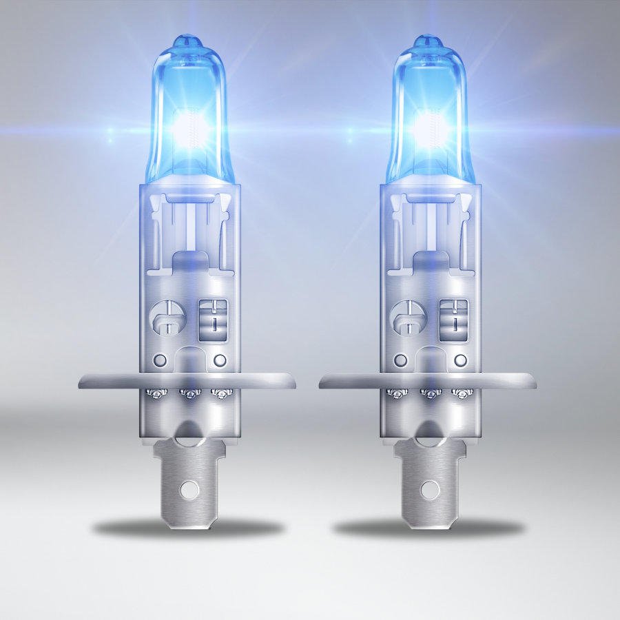 Lempučių komplektas Osram 64150CBI-02B, H1, 12V, 55W, Cool Blue Intense (2vnt.) - Image 2