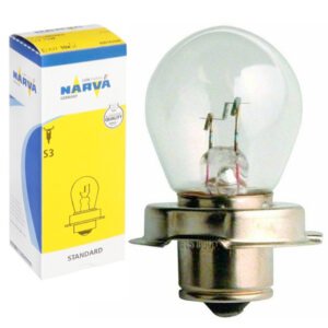 Halogeninė lemputė S3, HS1, 12V, 15W ( P26s) Narva 49014 – Motociklams, motoroleriams (1vnt)