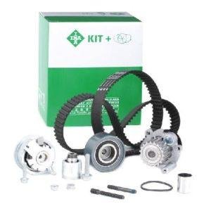 Vandens siurblio ir paskirstymo diržo komplektas INA 530050330 / Audi A3, A4, A5, A6, Q5, TT, Seat Altea, Exeo, Leon, Toledo, Skoda Octavia, Superb, Yeti, VW EOS, Golf, Jetta, Passat,  Scirocco, Tiguan