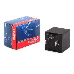 Posūkių ir avarinio signalo relė Topran 103131 – Audi 100, 80, A6, A8, BMW 3 E30, Seat Alhambra, Arosa, Cordoba, Ibiza, Toledo, VW Caddy, Golf, Jetta, LT 28-35, LT 40-55, Passat, Polo, Sharan, Transporter, Vento, Opel Ascona, Astra, Calibra, Combo, Corsa, Kadett, Omega, Senator, Tigra, Vectra