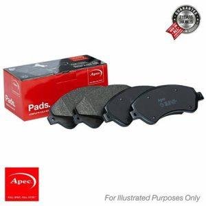 Stabdžių kaladėlių komplektas APEC PAD 1305 / Renault Megane II 1,4