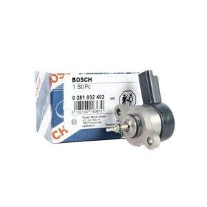 Kuro slėgio reguliavimo vožtuvas, Common Rail Bosch 0281002493 / Citroen Berlingo, C4, C5, C8, Evasion, Jumper, Jumpy, Xantia, Xsara, Fiat Scudo, Ulysee, Lancia Phedra, Zeta, Peugeot 206, 306, 307, 406, 607, 806, 807, Boxer, Expert, Partner, Suzuki Grand Vitara