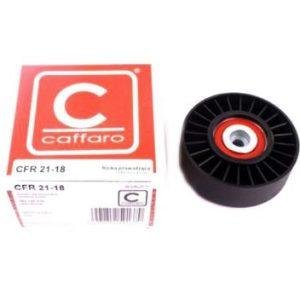 Kreipiantysis skriemulys, V formos rumbuotas diržas Caffaro 21-18 / Daewoo Korando, Musso, Mercedes-Benz 124, 190, C-Class, E-Class, G-Class, S-Class, SL, Sprinter, T1, T2, Unimog, V-Class, Vario, Vito, Ssangyong Korando, Musso, Rexton, VW LT 28-35, LT 28-46