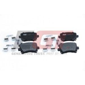 Stabdžių kaladėlių komplektas EGT 321702EGT / Audi A3, A4, A6, Q3, TT, Seat Alhambra, Altea, Leon, Toledo, Skoda Octavia, Superb, Yeti, VW Caddy, CC, EOS, Golf, Jetta, Passat, Scirocco, Passat, Tiguan, Touran