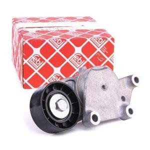 Diržo įtempiklis, V formos rumbuotas diržas FEBI BILSTEIN 22369 / Citroen Berlingo, C-Elysee, C1, C2, C3, C4, C5, DS3, DS4, Dispatch, Grand, JUMPY, Spacetourer, Ford B-Max, C-Max, Ecosport, Fiesta, Focus, Fusion, Galaxy, Ka+, Kuga, Mondeo, Puma, S-Max, Tourneo, Transit, Mazda 2, 3, MINI (R56), Peugeot 1007, 107, 2008, 206, 206+, 207, 208, 3008, 301, 307, 308, 4008, 407, 5008, 508, Expert, Partner, Rifter, Suzuki SX4, Volvo C30, S40, S80, V50, V70