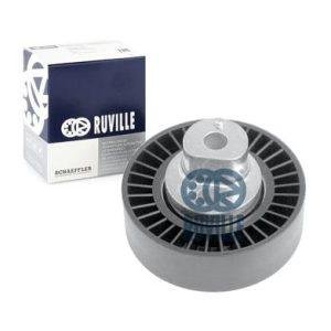 Įtempiklio skriemulys, V formos rumbuotas diržas Ruville 55007 /  BMW 3 E36, E46 E90, E92, E93, 5 E34, E39 E60, E61, 6 E63, E64, 7 E38, X3 E83, X5 E53, Z3 E36, Z4 E85, E86, Skoda Favorit, Felicia