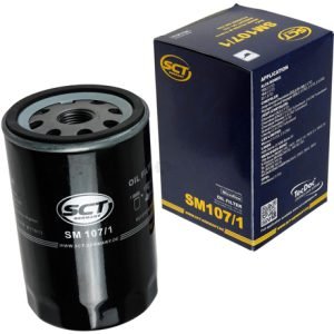 Alyvos filtras SCT Germany SM107/1 – Fiat Palio, Siena, Dodge Voyager / Grand, Jeep Cherokee, Mercedes-Benz 124, 190, E-Class, S-Class, SL, Opel Frontera