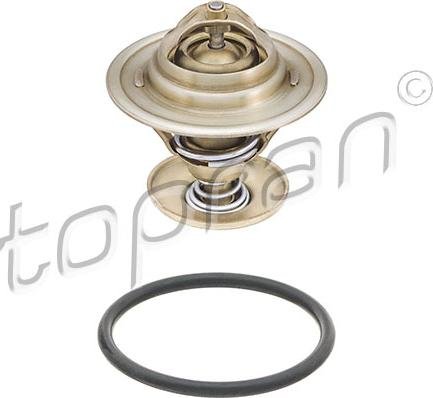 Aušinimo skysčio termostatas Topran 101455 / Audi 80, 100, A2, A3, A4, A6, Cabriolet B4, Ford Escort, Orion, Galaxy, Seat Alhambra, Arosa, Inca, Cordoba, Toledo, Ibiza, Altea, Leon, Skoda Felicia, Fabia, Octavia, Roomster, Superb, VW Fox, Bora, Polo, New Beetle, Sharan, Golf, Jetta, Passat, Transporter, Vento - Image 2