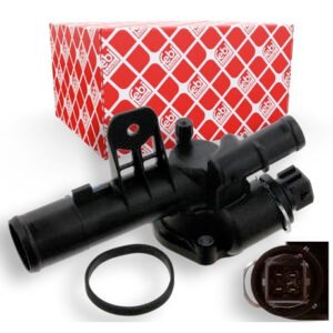 Aušinimo skysčio termostatas su korpusu Febi Bilstein 32651 / Nissan Qashqai, Renault Grand Scénic, Megane, Modus / Grand Modus, Scénic