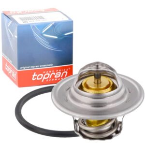 Aušinimo skysčio termostatas Topran 100957 / Audi A3, A4, A6, TT, Cabriolet B4, Mitsubishi Grandis, Outlander, Lancer, Seat Altea, Alhambra, Ibiza, Cordoba, Leon, Toledo, Skoda, Fabia, Octavia, Superb, VW Jetta, Bora, Caddy, Passat, Golf, Sharan, Polo, New Beetle, Touran, Transporter