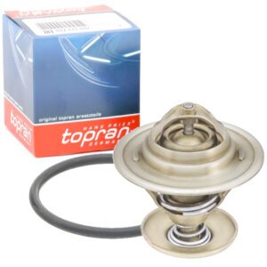 Aušinimo skysčio termostatas Topran 101455 / Audi 80, 100, A2, A3, A4, A6, Cabriolet B4, Ford Escort, Orion, Galaxy, Seat Alhambra, Arosa, Inca, Cordoba, Toledo, Ibiza, Altea, Leon, Skoda Felicia, Fabia, Octavia, Roomster, Superb, VW Fox, Bora, Polo, New Beetle, Sharan, Golf, Jetta, Passat, Transporter, Vento