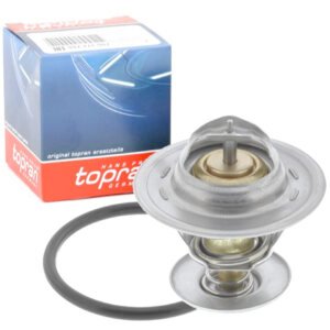 Aušinimo skysčio termostatas Topran 111166 / Audi A3, Seat Ibiza, Cordoba, Altea, Toledo, Leon, Skoda Octavia, Fabia, Superb, VW Caddy, Polo, Touran, Golf, Passat, Jetta, Eos