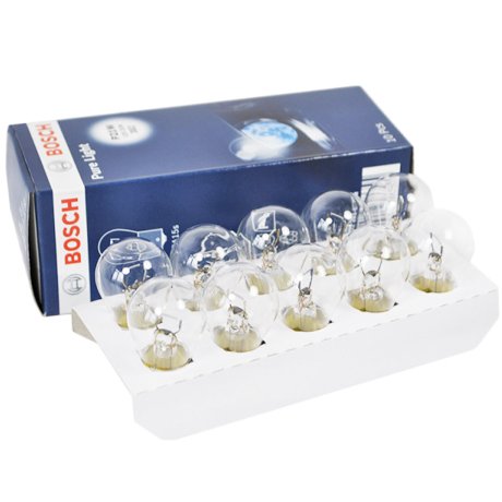 Kaitrinė lemputė stabdžių ir (arba) galiniams gabaritiniams žibintams Bosch P21/4W, 12V, Pure Light - 1987302215 (10vnt)