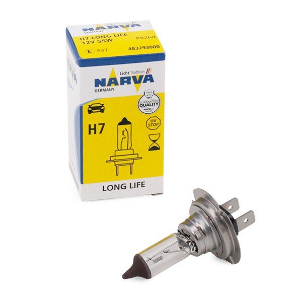 Halogeninė lemputė 12V, H7, 55W, Narva Long Life 48329 (1vnt) - Image 2