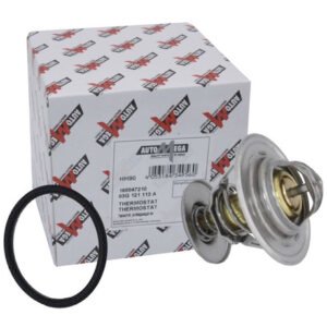Aušinimo skysčio termostatas Automega 160047210 / Audi 80, A2, A3, A4, A6, Ford Galaxy, Seat Ibiza, Leon, Skoda Fabia, Octavia, Superb, VW Caddy, Corrado, Golf, Jetta, Passat, Polo, Touran, Transporter