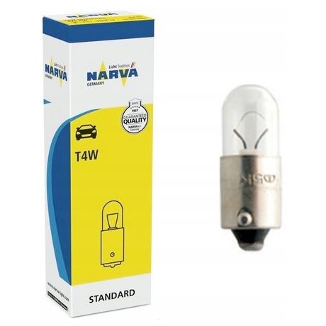 Automobilinių lempučių komplektas 12V 4W, T4W, Narva 17131 (2vnt)