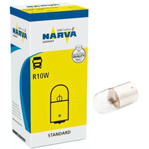 Automobilinių lempučių komplektas 24V, 10W, R10W, BA15s, Narva 17326 (10vnt)