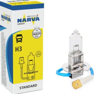 Halogeninė automobilio lemputė H3, 12V, 55W, Narva 48321 (1vnt)