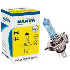 Halogeninė lemputė 12V, 60/55W Narva H4 Range Power Blue+ (48677) – 1vnt