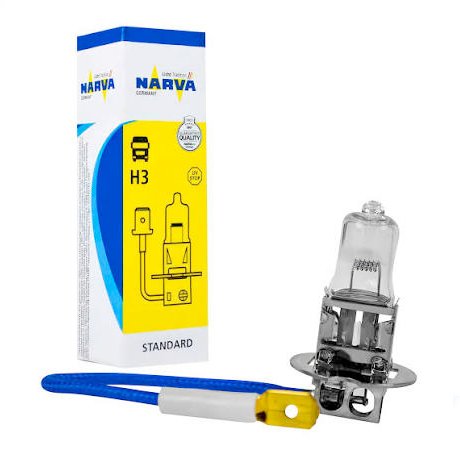 Halogeninė automobilio lemputė H3, 24V, 70W, Narva 48700 - (1vnt)
