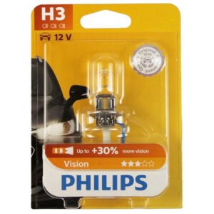 Halogeninė automobilio lemputė 12V, H3, 55W, Philips 12336PRB1 (1vnt )