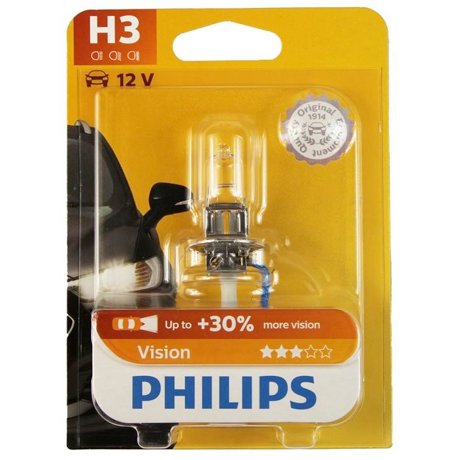 Halogeninė automobilio lemputė 12V, H3, 55W, Philips 12336PRB1 (1vnt )