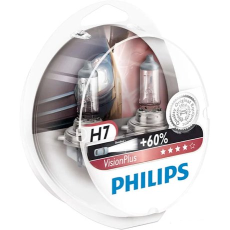 Automobilinės lemputės H7, 12V, 55W, Philips 12972VPS2