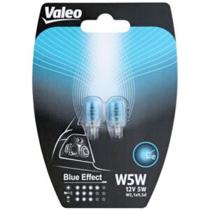 Automobilinė halogeninė lemputė Valeo Blue Effect 12V, W5W – 032118