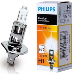 Halogeninė automobilio lemputė Philips H1, 12V, 55W – 12258PRC1